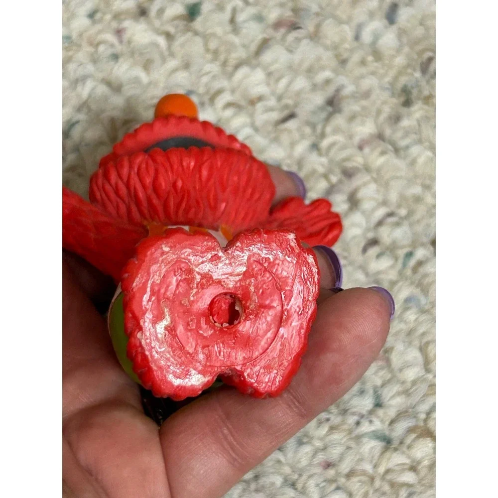 Sesame Street Figures Elmo Bert Oscar Toy‎ Lot Retro Kids Collectible